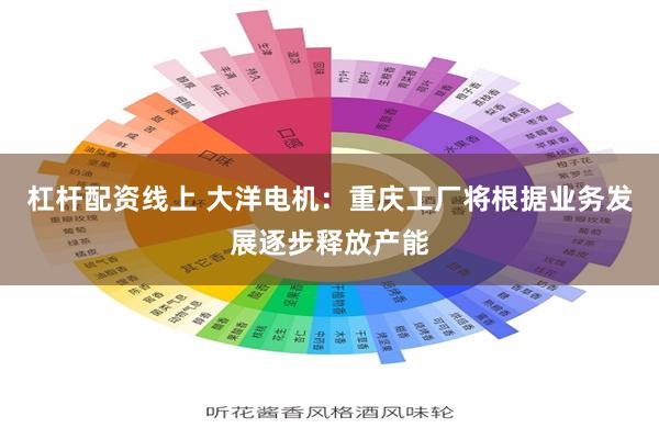 杠杆配资线上 大洋电机：重庆工厂将根据业务发展逐步释放产能