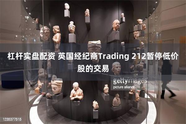 杠杆实盘配资 英国经纪商Trading 212暂停低价股的交易